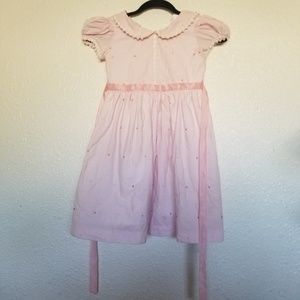 Girl's Purple Candy Pink Dress Ribbon Tie